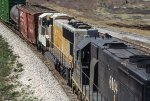 NYSW 4054, EMD SD70M, New enroute to VMV Paducah Shops for contract paint work, seen here EB on the ICRR at 16th Street